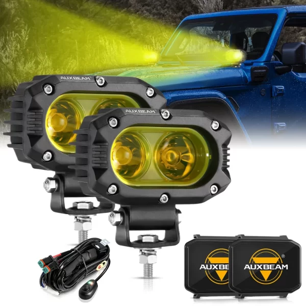 AuxBeam R4 Series 4" 60W Pod Lights