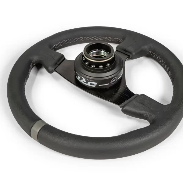 Attached to steering wheel