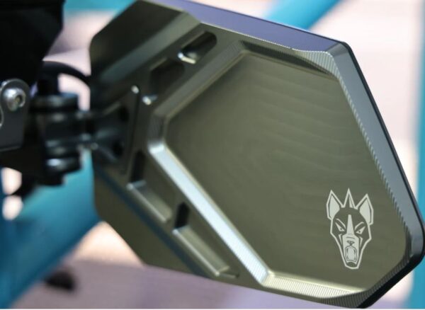 Cuero Pro UTV Side Mirrors Titanium