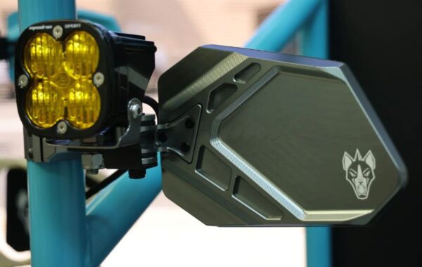 Cuero Pro UTV Side Mirrors Titanium