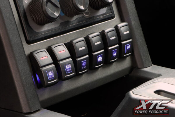 XTC Rocker switches illuminated in dash