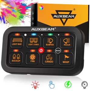 AuxBeam RA80 RGB Switch Panel